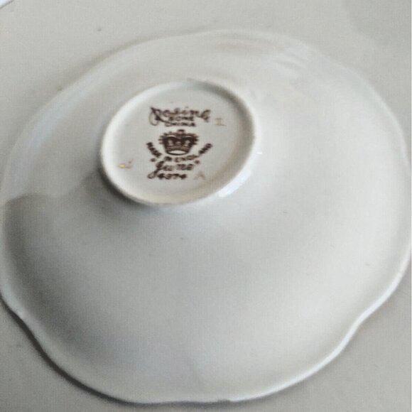 Vintage 1950s Rosina Floral Teacup and Saucer, Chintz June Pattern 4974 England - Picture 10 of 10